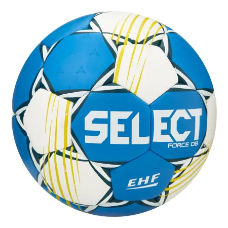 Мяч ганд. SELECT HB FORCE DB V25, 1622858205, Senior (р.3), EHF Appr,ПУ, гибр.сш., сине-белый за 8&nbsp;438.80 ₽ купить в Курске