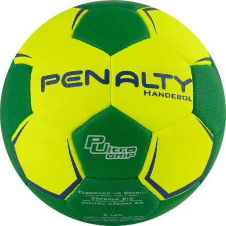 СЦ*Мяч ганд. PENALTY HANDEBOL SUECIA H2L ULTRA GRIP FEMININO, 5115615300-U,р.2,PU,руч.с,жел-зел за 3&nbsp;512.20 ₽ купить в Курске