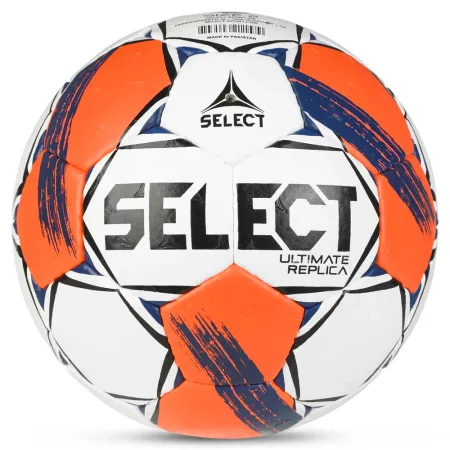 Мяч ганд. SELECT Ultimate Replica v25, 3572858745, р.3(Senior), ПУ,руч.сш, бел-оранж-т.син за 5&nbsp;373.70 ₽ купить в Курске