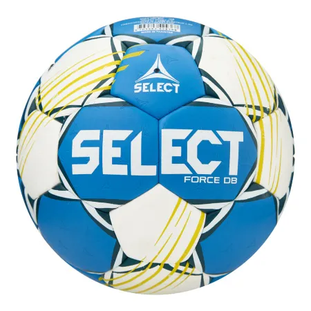 Мяч ганд. SELECT HB FORCE DB V25, 1622858205, Senior (р.3), EHF Appr,ПУ, гибр.сш., сине-белый за 8&nbsp;438.80 ₽ купить в Курске